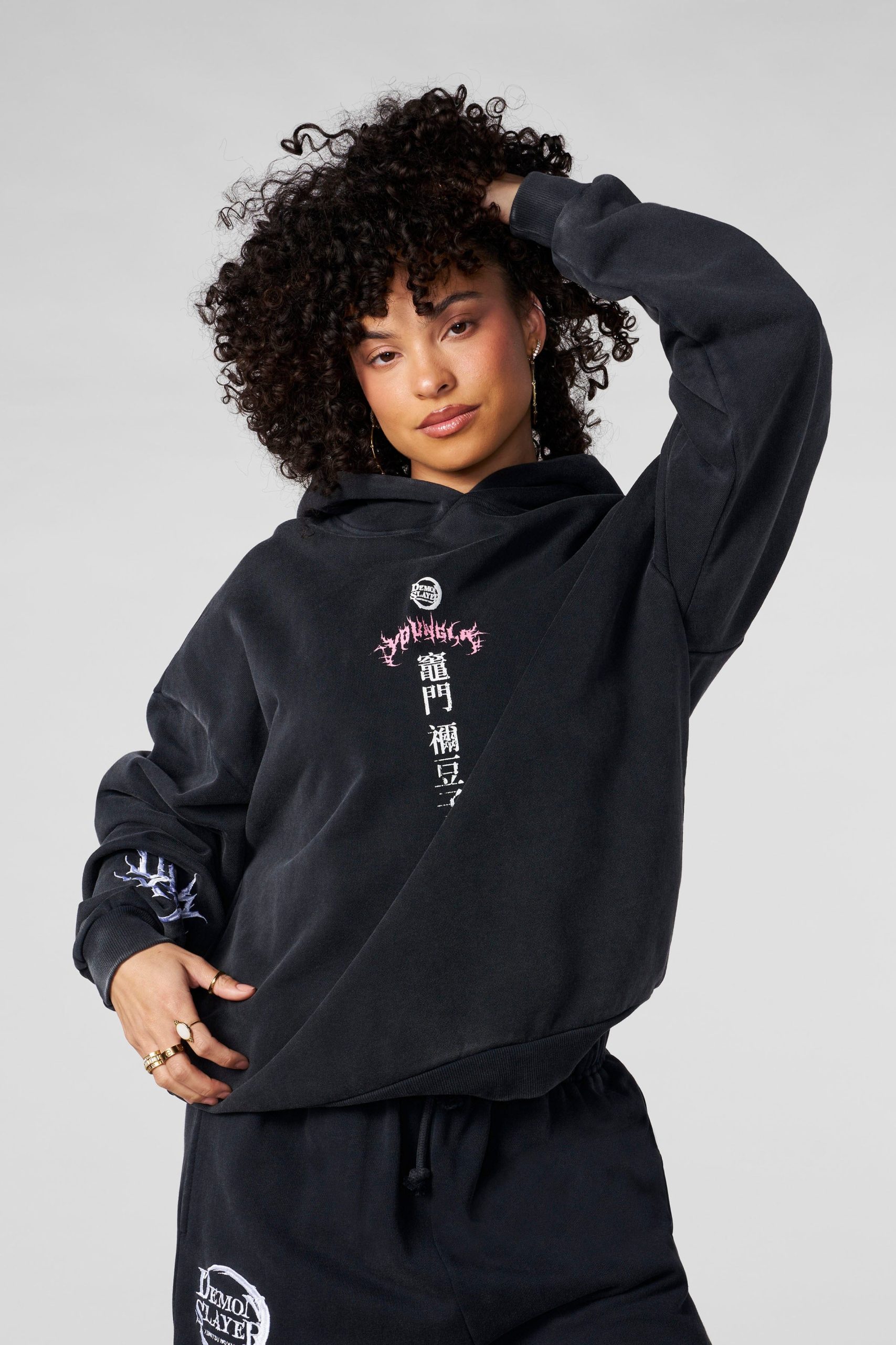 W567 - Demon Slayer: Kimetsu no Yaiba - Hoodie - Image 8