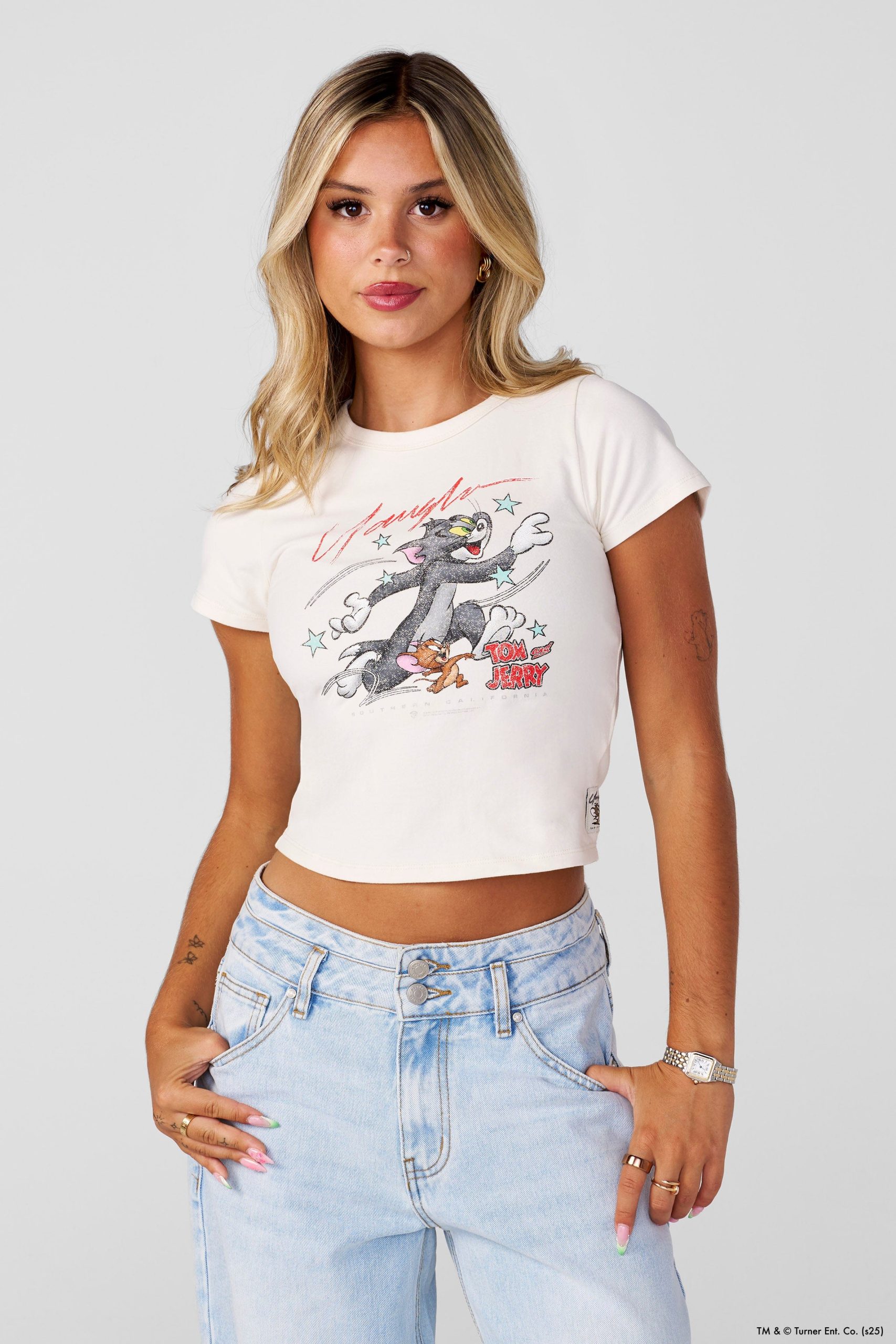 W405 Tom & Jerry Baby Tee - Image 3