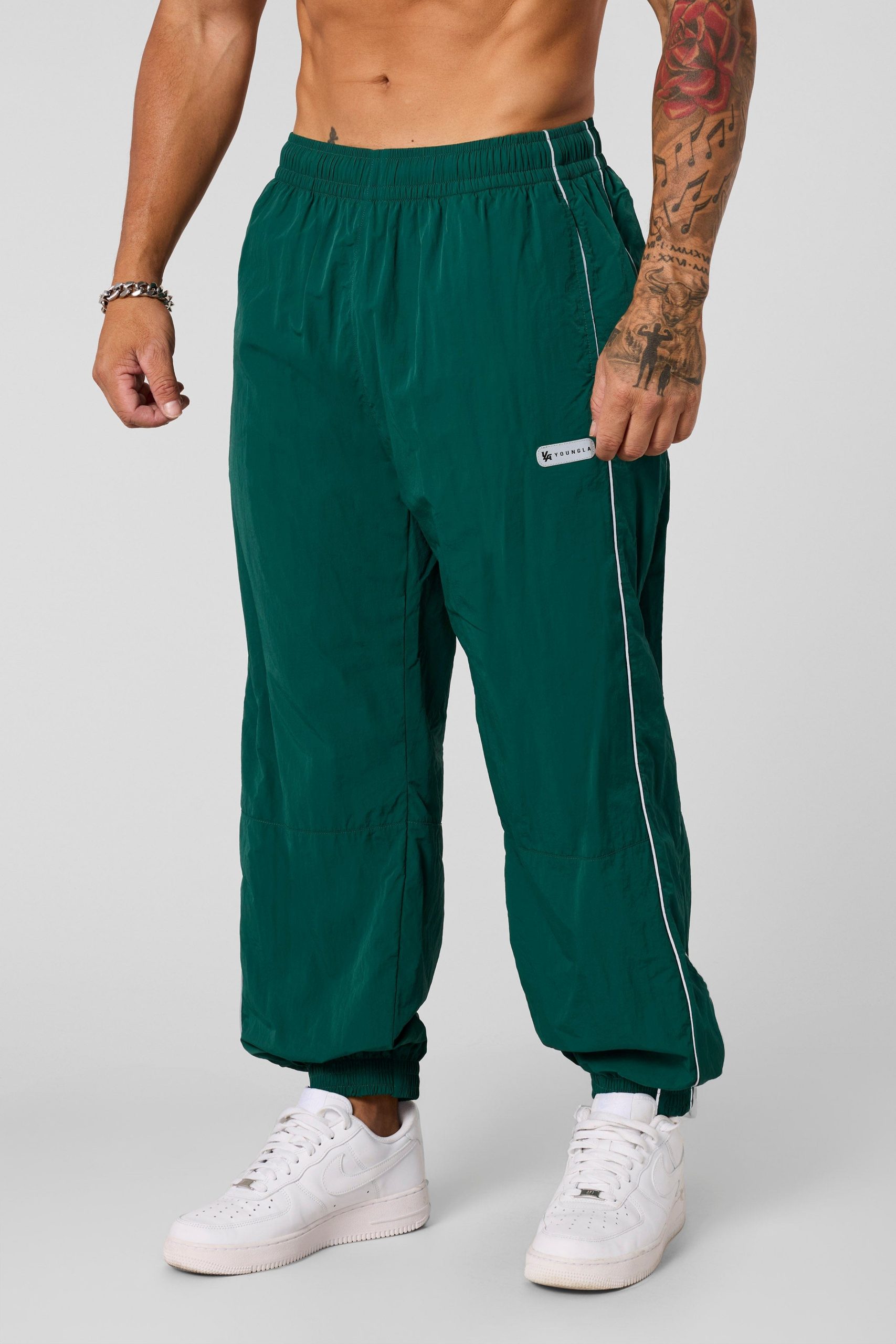 2091 - Retro Cuffed Joggers - Image 5
