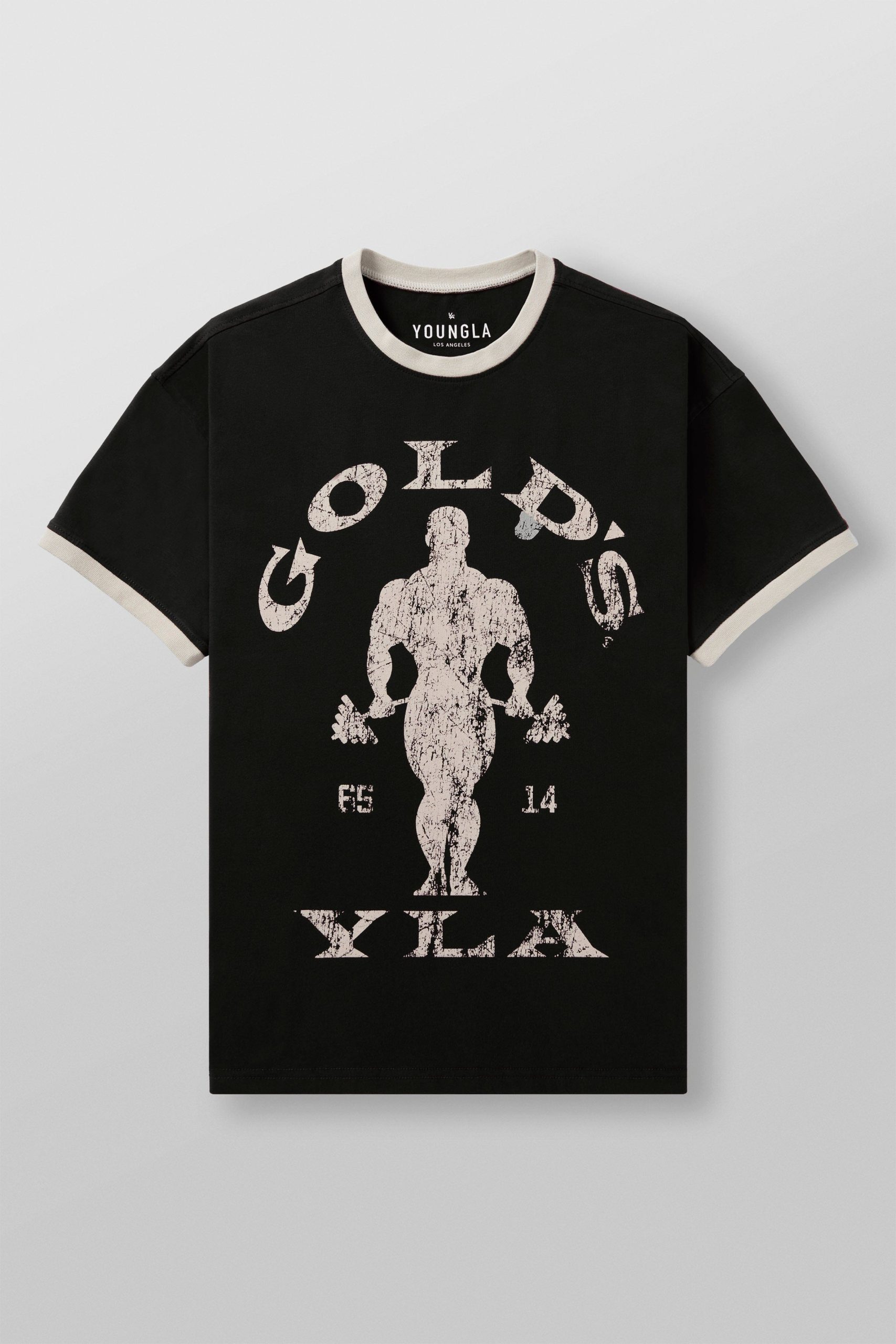 4009 - Golds Gym Ringer Tees - Image 10