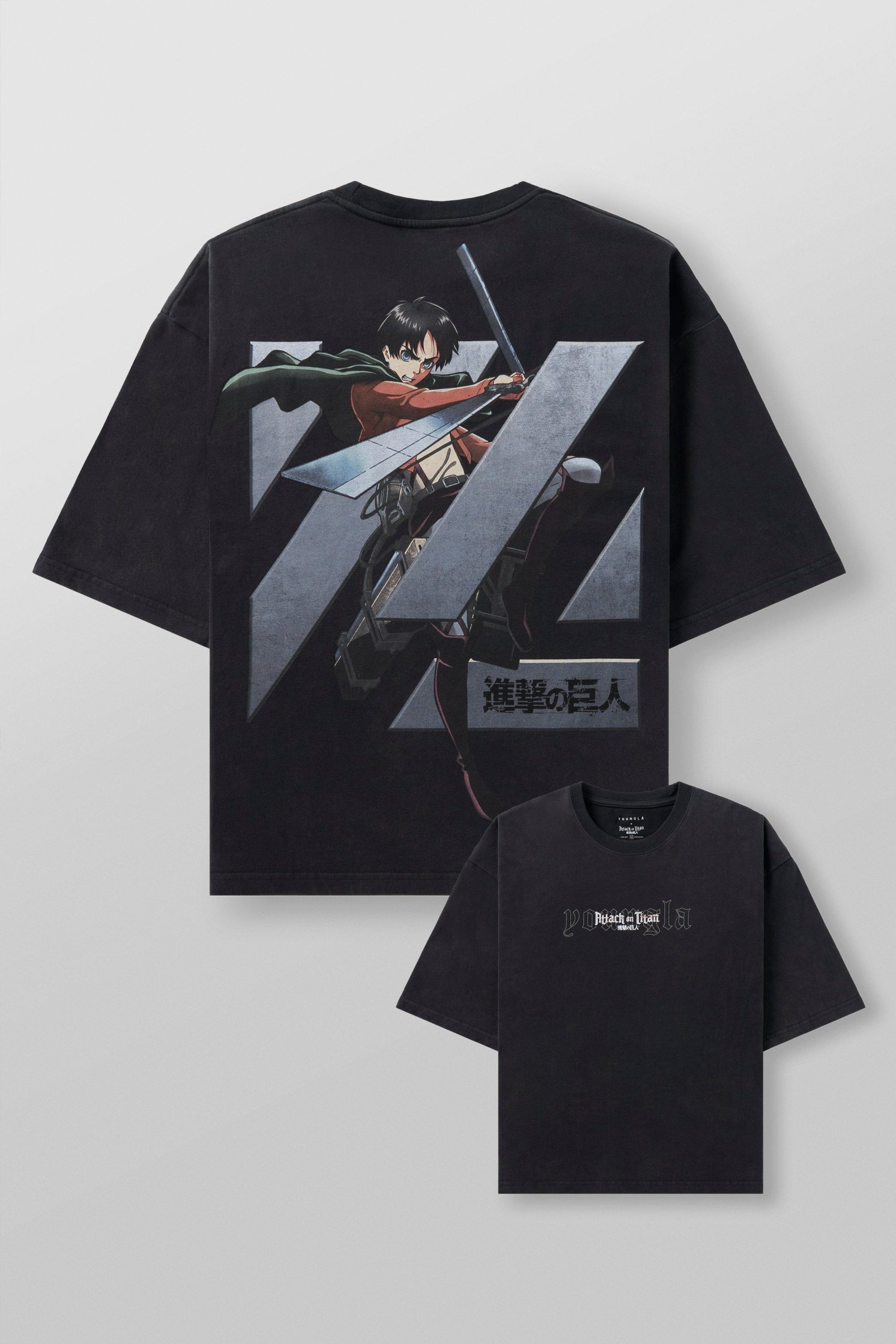 4186 - AOT© x YLA Cropped Tees - Image 8