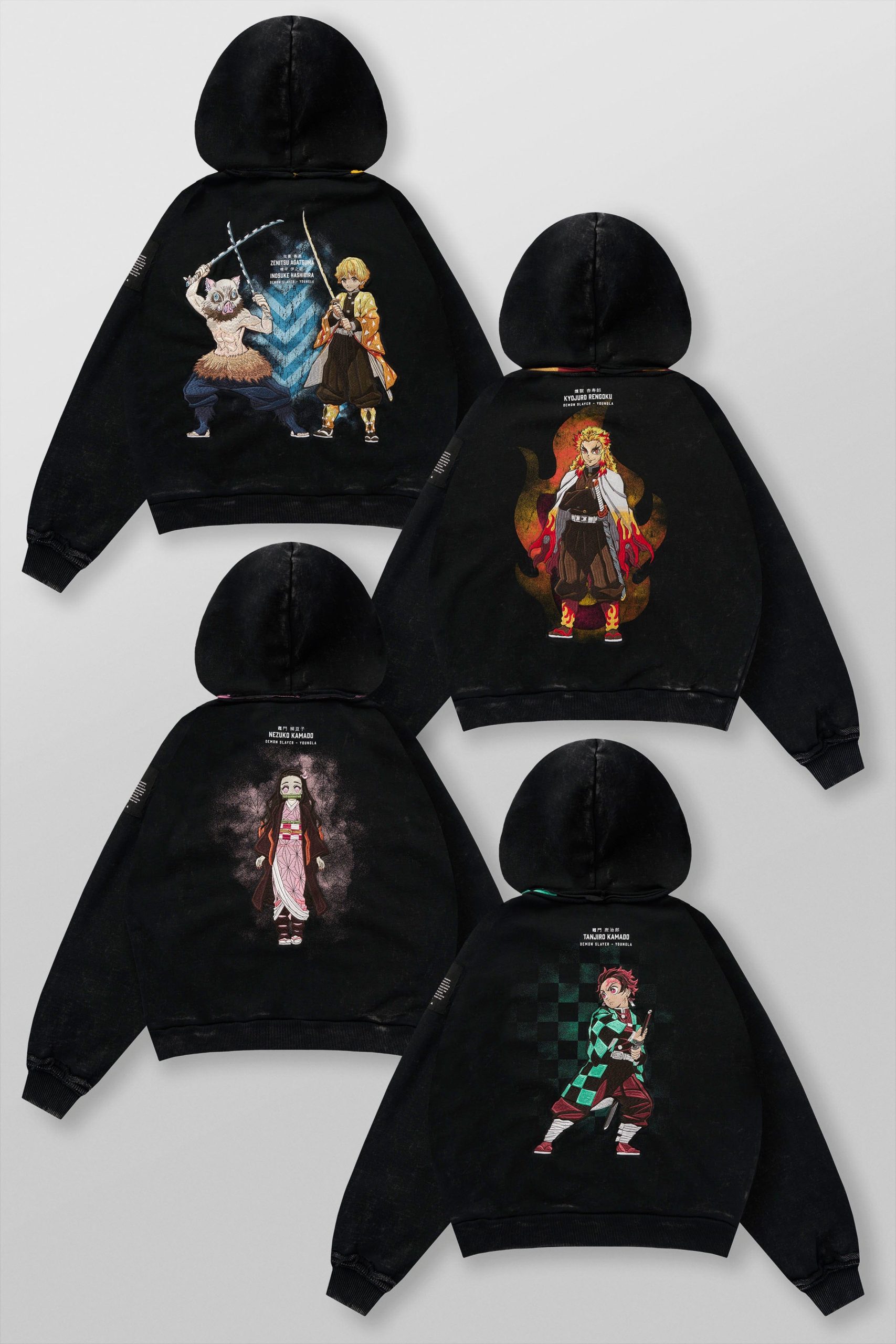 5195 - Demon Slayer: Kimetsu no Yaiba - Zip-ups - Image 2