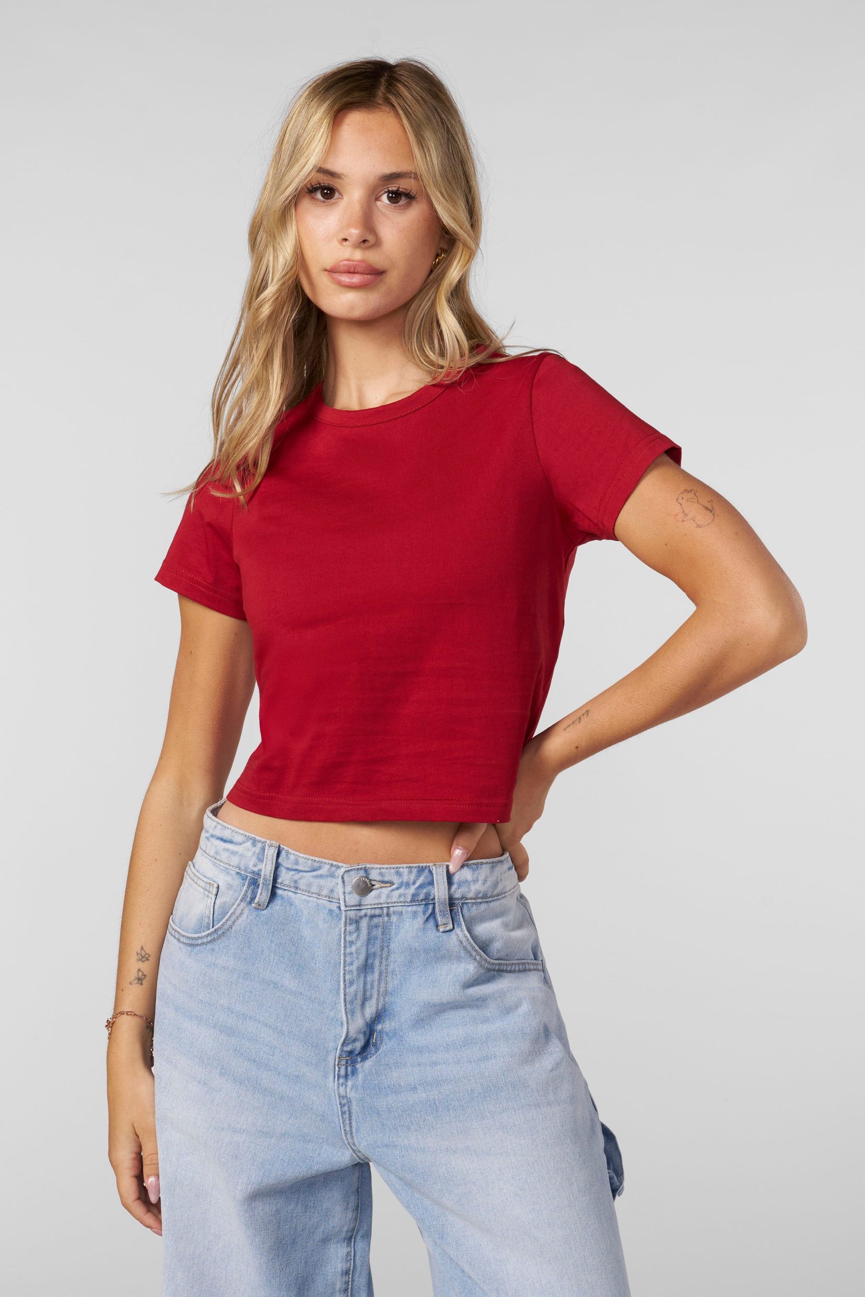 W4300 - Studio Edit Cotton Tee - Image 3