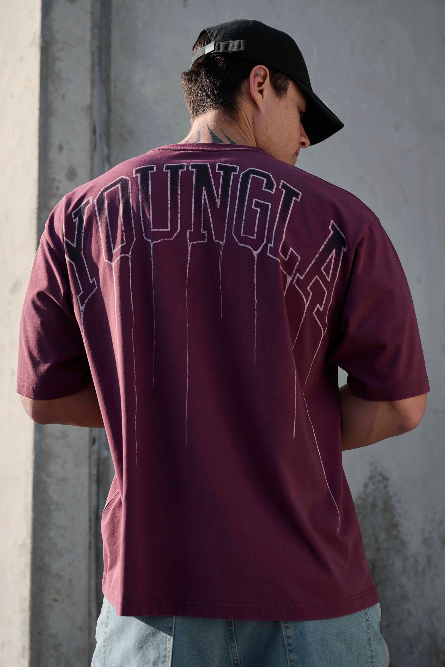 W428 - Drip Oversized Tee - Image 5