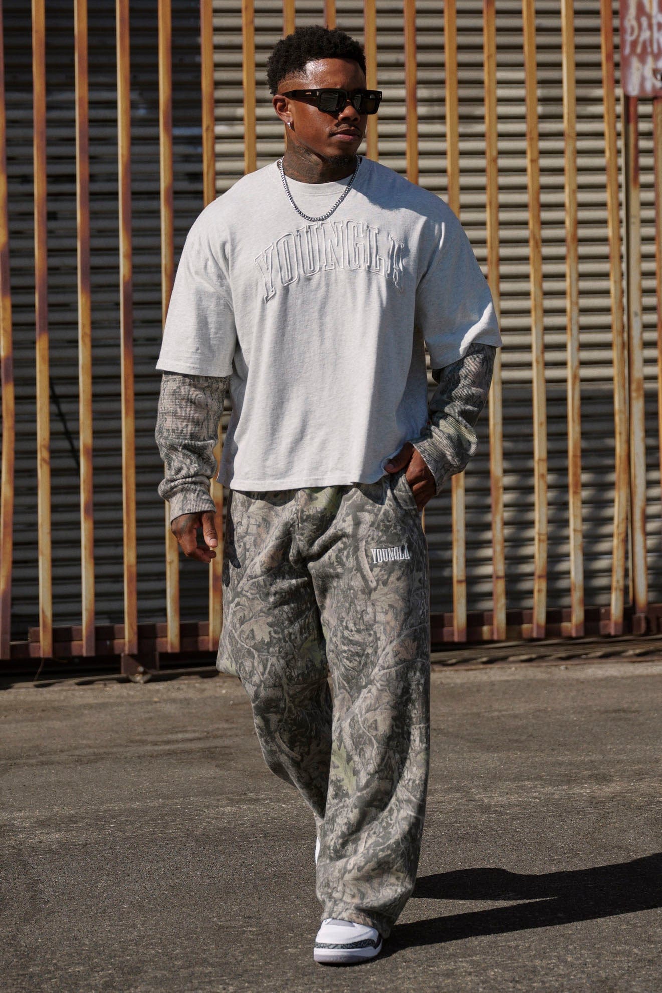 2133 - Tree Camo Baggy Sweats - Image 3